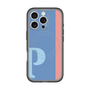 スリムプロテクションプレミアムケース with MagSafe［ オリジナル - initial color line - P blue ］