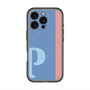 スリムプロテクションプレミアムケース with MagSafe［ オリジナル - initial color line - P blue ］
