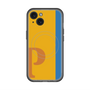 スリムプロテクションプレミアムケース with MagSafe［ オリジナル - initial color line - P orange ］