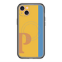 スリムプロテクションプレミアムケース with MagSafe［ オリジナル - initial color line - P orange ］