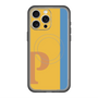 スリムプロテクションプレミアムケース with MagSafe［ オリジナル - initial color line - P orange ］