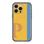 スリムプロテクションプレミアムケース with MagSafe［ オリジナル - initial color line - P orange ］