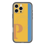 スリムプロテクションプレミアムケース with MagSafe［ オリジナル - initial color line - P orange ］