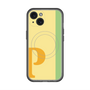 スリムプロテクションプレミアムケース with MagSafe［ オリジナル - initial color line - P yellow ］