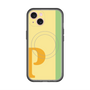 スリムプロテクションプレミアムケース with MagSafe［ オリジナル - initial color line - P yellow ］