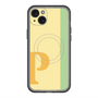 スリムプロテクションプレミアムケース with MagSafe［ オリジナル - initial color line - P yellow ］