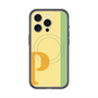 スリムプロテクションプレミアムケース with MagSafe［ オリジナル - initial color line - P yellow ］