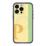 スリムプロテクションプレミアムケース with MagSafe［ オリジナル - initial color line - P yellow ］