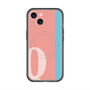 スリムプロテクションプレミアムケース with MagSafe［ オリジナル - initial color line - Q pink ］