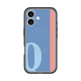 スリムプロテクションプレミアムケース with MagSafe［ オリジナル - initial color line - Q blue ］