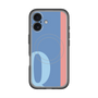 スリムプロテクションプレミアムケース with MagSafe［ オリジナル - initial color line - Q blue ］