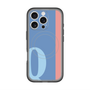 スリムプロテクションプレミアムケース with MagSafe［ オリジナル - initial color line - Q blue ］