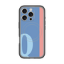 スリムプロテクションプレミアムケース with MagSafe［ オリジナル - initial color line - Q blue ］