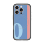 スリムプロテクションプレミアムケース with MagSafe［ オリジナル - initial color line - Q blue ］