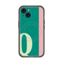 スリムプロテクションプレミアムケース with MagSafe［ オリジナル - initial color line - Q green ］