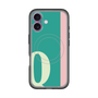 スリムプロテクションプレミアムケース with MagSafe［ オリジナル - initial color line - Q green ］