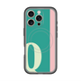 スリムプロテクションプレミアムケース with MagSafe［ オリジナル - initial color line - Q green ］