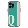 スリムプロテクションプレミアムケース with MagSafe［ オリジナル - initial color line - Q green ］