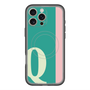 スリムプロテクションプレミアムケース with MagSafe［ オリジナル - initial color line - Q green ］