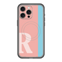 スリムプロテクションプレミアムケース with MagSafe［ オリジナル - initial color line - R pink ］