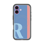 スリムプロテクションプレミアムケース with MagSafe［ オリジナル - initial color line - R blue ］