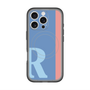 スリムプロテクションプレミアムケース with MagSafe［ オリジナル - initial color line - R blue ］
