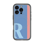 スリムプロテクションプレミアムケース with MagSafe［ オリジナル - initial color line - R blue ］