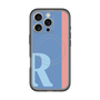 スリムプロテクションプレミアムケース with MagSafe［ オリジナル - initial color line - R blue ］
