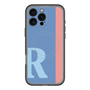 スリムプロテクションプレミアムケース with MagSafe［ オリジナル - initial color line - R blue ］