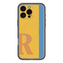スリムプロテクションプレミアムケース with MagSafe［ オリジナル - initial color line - R orange ］