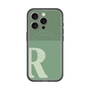 スリムプロテクションプレミアムケース with MagSafe［ オリジナル - initial two tone - R green ］