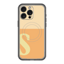 スリムプロテクションプレミアムケース with MagSafe［ オリジナル - initial two tone - S orange ］