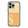 スリムプロテクションプレミアムケース with MagSafe［ オリジナル - initial two tone - S orange ］