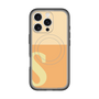 スリムプロテクションプレミアムケース with MagSafe［ オリジナル - initial two tone - S orange ］