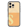 スリムプロテクションプレミアムケース with MagSafe［ オリジナル - initial two tone - S orange ］