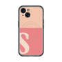 スリムプロテクションプレミアムケース with MagSafe［ オリジナル - initial two tone - S pink ］