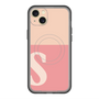 スリムプロテクションプレミアムケース with MagSafe［ オリジナル - initial two tone - S pink ］
