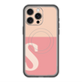 スリムプロテクションプレミアムケース with MagSafe［ オリジナル - initial two tone - S pink ］