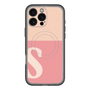 スリムプロテクションプレミアムケース with MagSafe［ オリジナル - initial two tone - S pink ］