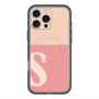 スリムプロテクションプレミアムケース with MagSafe［ オリジナル - initial two tone - S pink ］