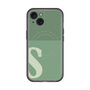 スリムプロテクションプレミアムケース with MagSafe［ オリジナル - initial two tone - S green ］