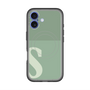 スリムプロテクションプレミアムケース with MagSafe［ オリジナル - initial two tone - S green ］