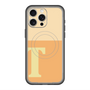 スリムプロテクションプレミアムケース with MagSafe［ オリジナル - initial two tone - T orange ］