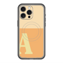 スリムプロテクションプレミアムケース with MagSafe［ オリジナル - initial two tone - A orange ］
