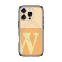 スリムプロテクションプレミアムケース with MagSafe［ オリジナル - initial two tone - W orange ］