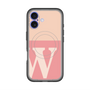 スリムプロテクションプレミアムケース with MagSafe［ オリジナル - initial two tone - W pink ］