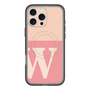 スリムプロテクションプレミアムケース with MagSafe［ オリジナル - initial two tone - W pink ］