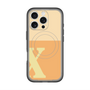 スリムプロテクションプレミアムケース with MagSafe［ オリジナル - initial two tone - X orange ］