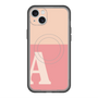 スリムプロテクションプレミアムケース with MagSafe［ オリジナル - initial two tone - A pink ］