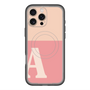 スリムプロテクションプレミアムケース with MagSafe［ オリジナル - initial two tone - A pink ］